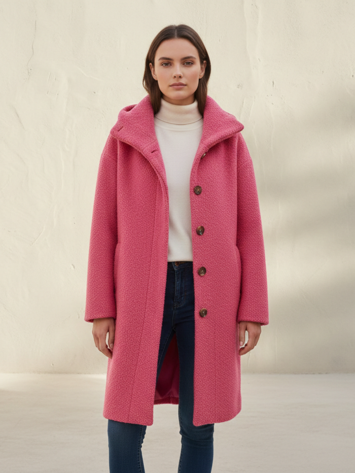 NILA | Abrigo largo con capucha