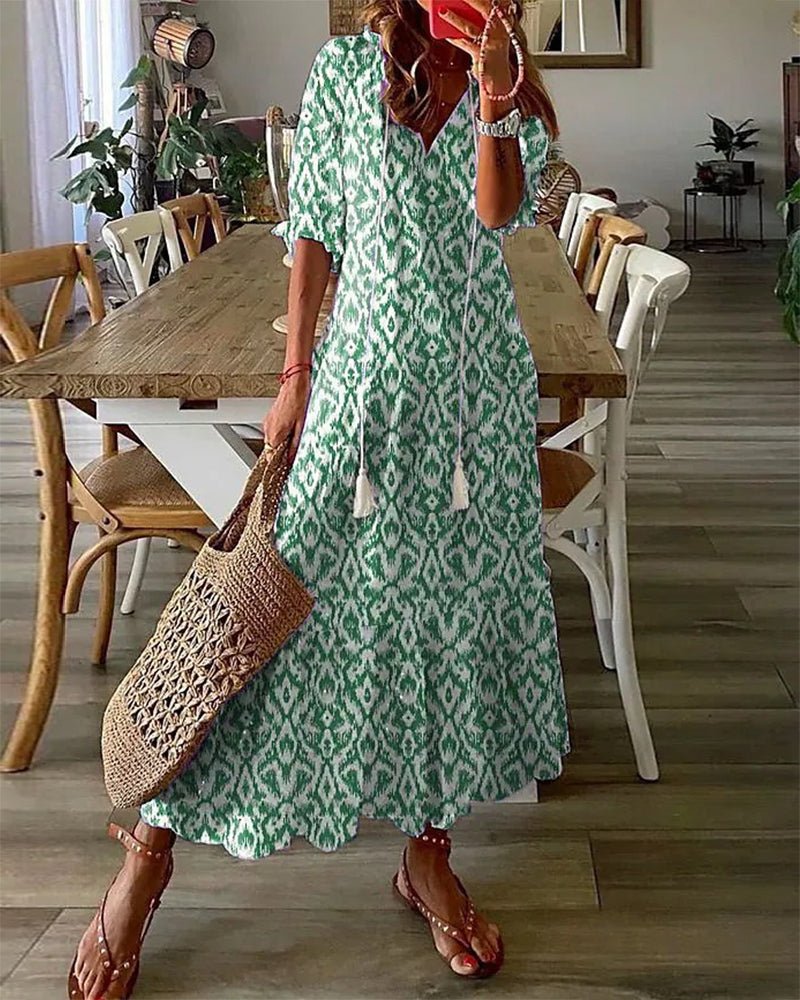 Luna | Vestido Boho Sin Esfuerzo con Ajuste Agradado