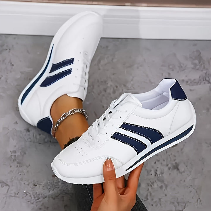 Lucienne™ — Zapatillas deportivas blancas elegantes y cómodas