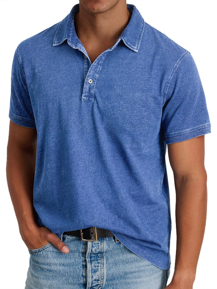 Nathan | Camiseta Polo Ajuste Fácil