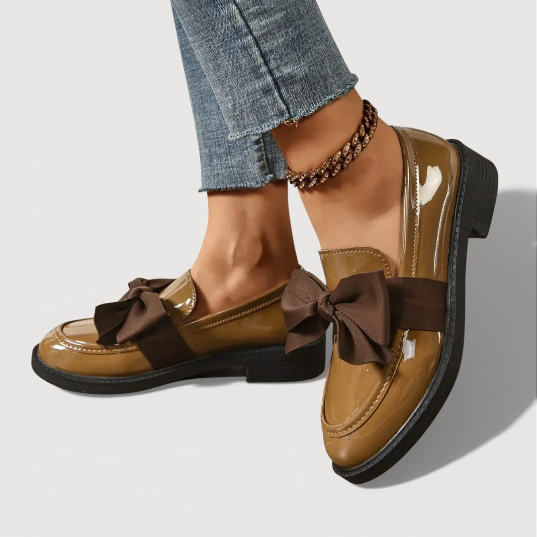 MAERYL | Mocasines con detalle de lazo