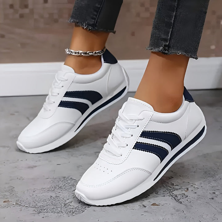 Lucienne™ — Zapatillas deportivas blancas elegantes y cómodas