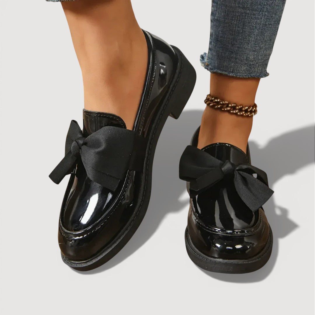 MAERYL | Mocasines con detalle de lazo