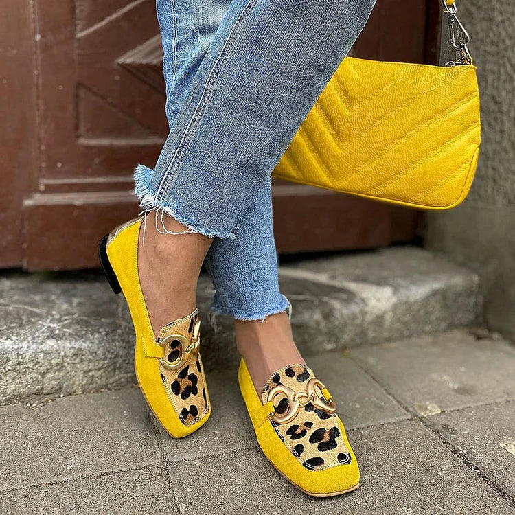 STELLE | Mocasines con estampado animal