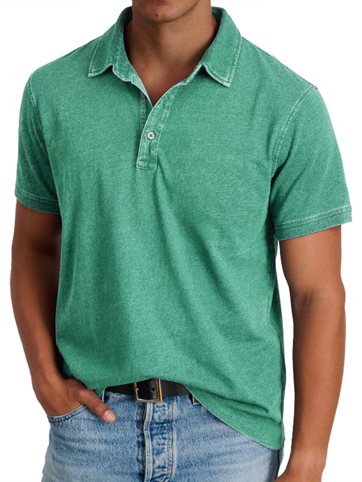 Nathan | Camiseta Polo Ajuste Fácil