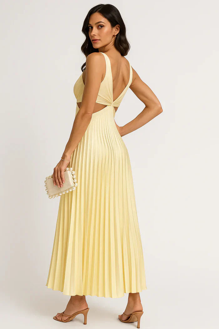 Abito Bellezza | Vestido Plisado de Ocasión