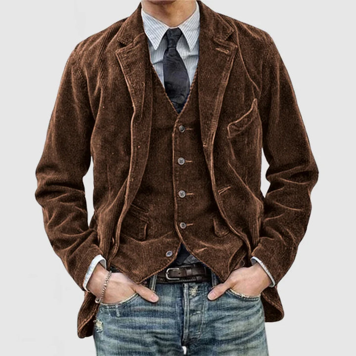 Thomas™ | Chaqueta y Chaleco Vintage Elegancia Clásica
