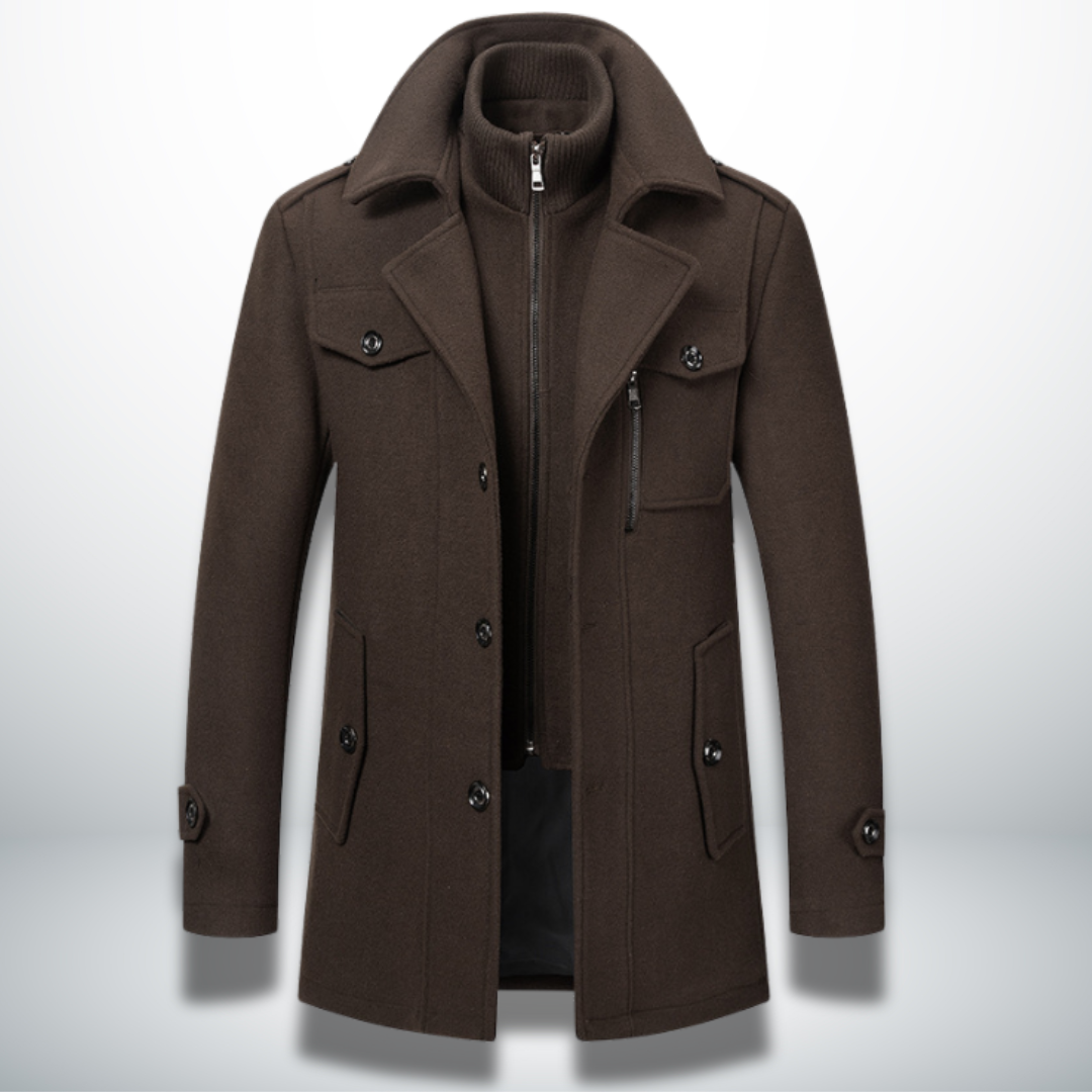 Laurentis™ – El Abrigo de Invierno Elegante y Cómodo para Hombre