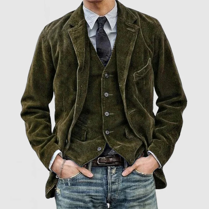 Thomas™ | Chaqueta y Chaleco Vintage Elegancia Clásica