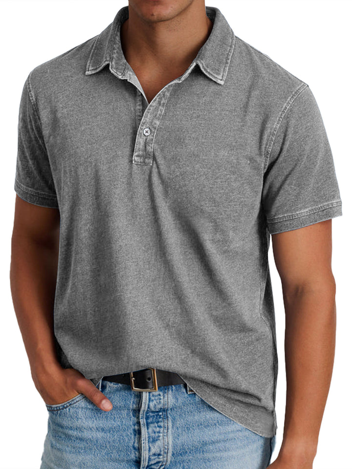 Nathan | Camiseta Polo Ajuste Fácil