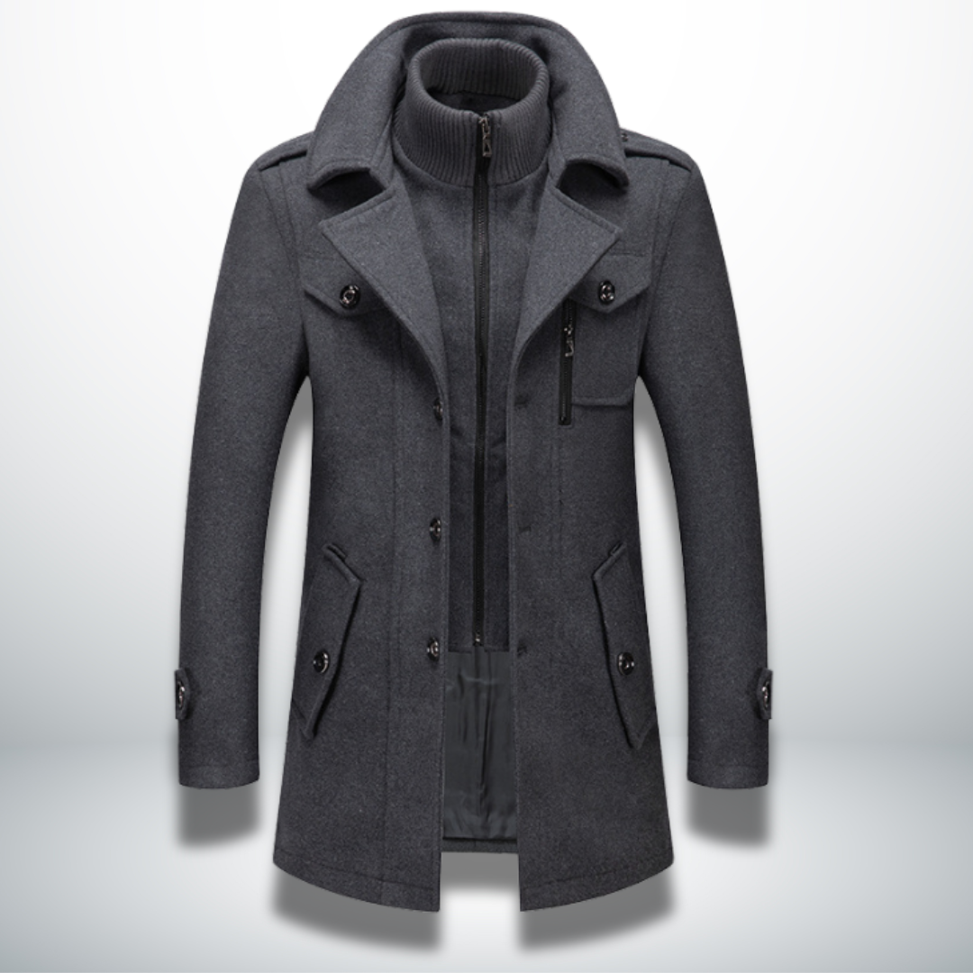 Laurentis™ – El Abrigo de Invierno Elegante y Cómodo para Hombre