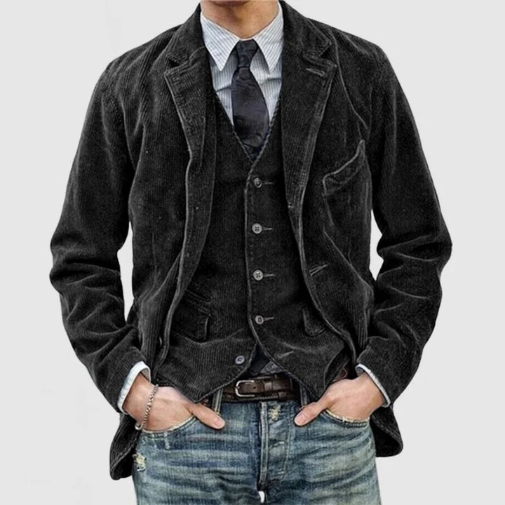 Thomas™ | Chaqueta y Chaleco Vintage Elegancia Clásica