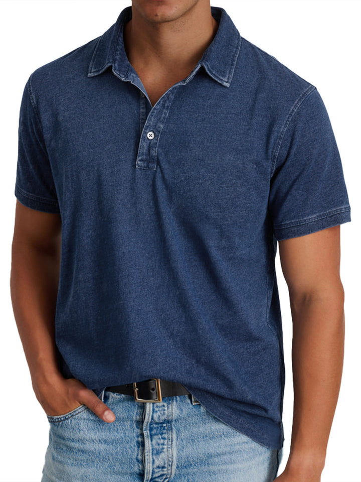 Nathan | Camiseta Polo Ajuste Fácil