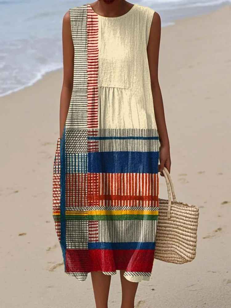 Vestido estampado brisa de verano