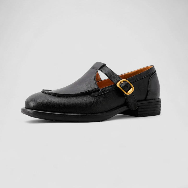 AVERY | Zapatos ortopédicos Mary Jane con punta cuadrada
