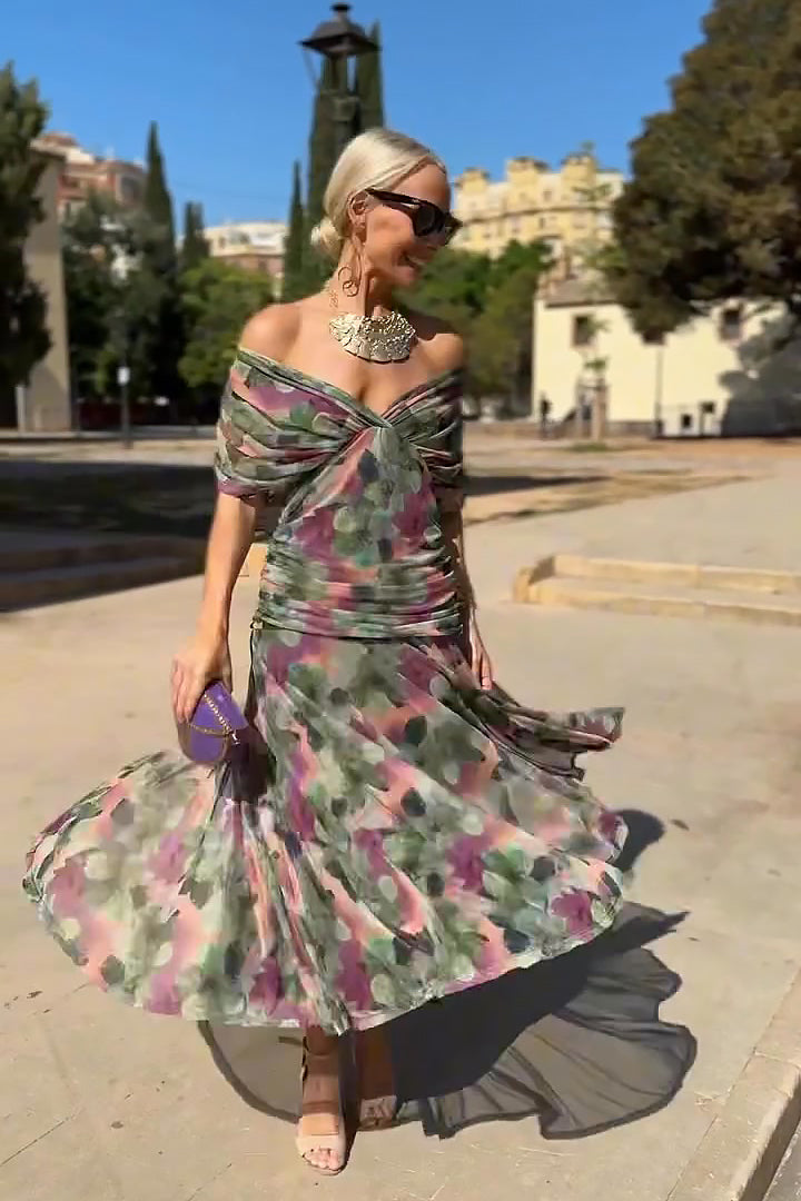 Hendrika | Vestido de Noche Coral Glow