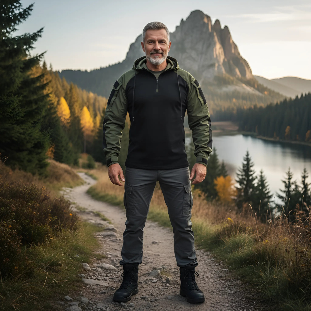 Ambrozy™ | Chaqueta táctica urbana – fuerza, estilo y protección
