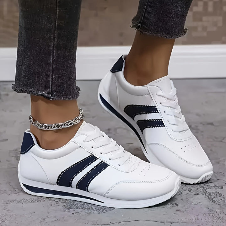 Lucienne™ — Zapatillas deportivas blancas elegantes y cómodas
