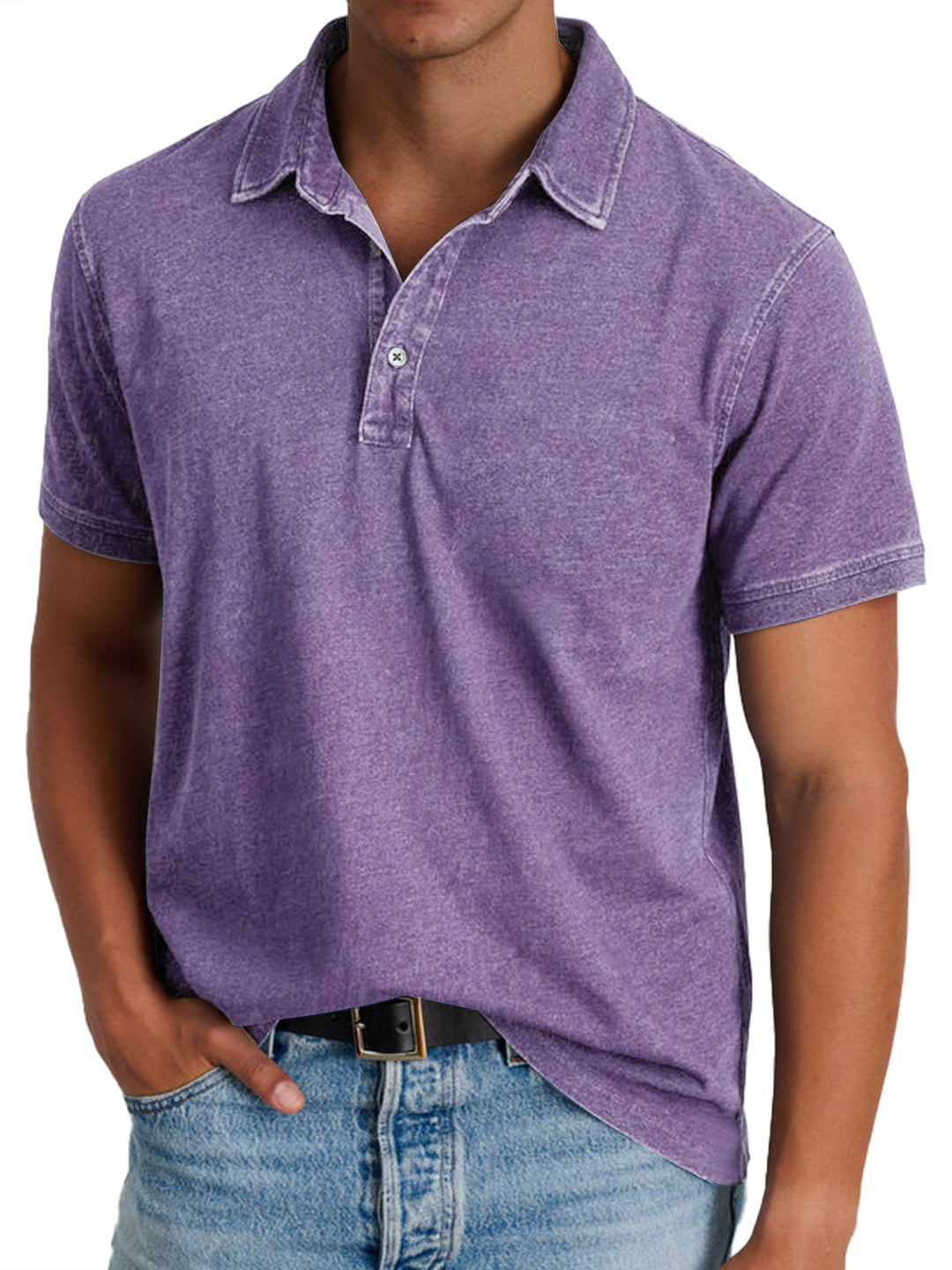 Nathan | Camiseta Polo Ajuste Fácil