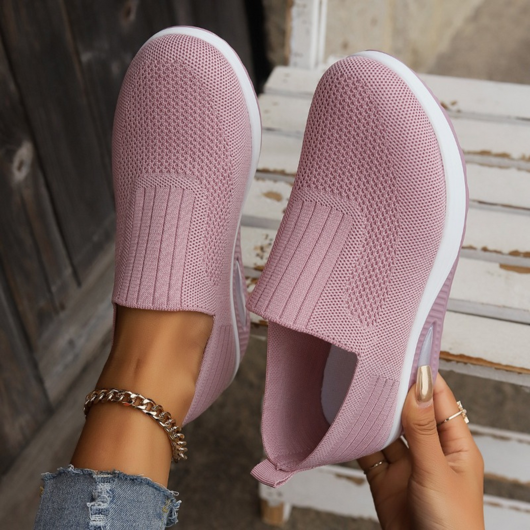 Laurence™ — Zapatillas slip-on con cuña para comodidad diaria