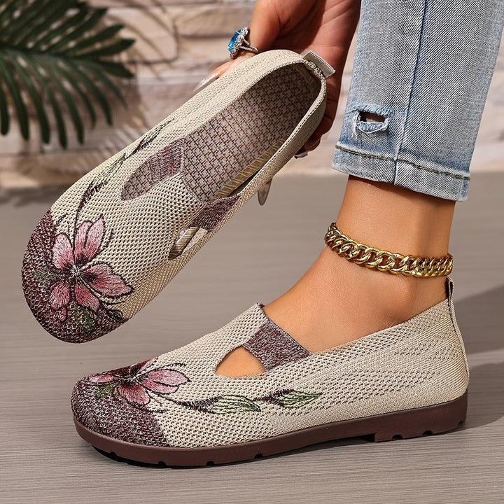 Rosalie™ — Bailarinas ergonómicas elegantes con diseño floral