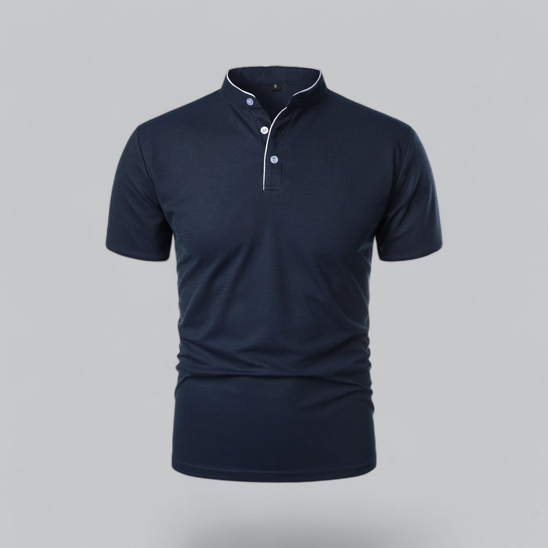 Arthur | Camiseta Polo Sin Cuello