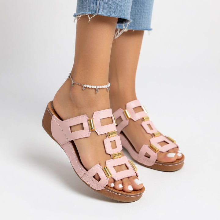 Soléna™ — Sandalias estivales elegantes cómodas ergonómicas