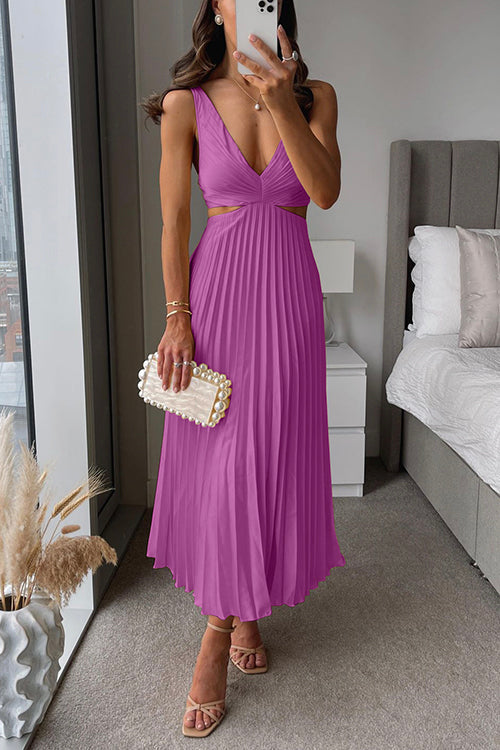Abito Bellezza | Vestido Plisado de Ocasión