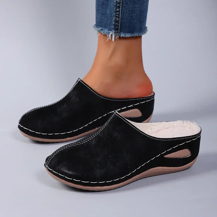 Élise™ | Zapatillas ortopédicas cálidas para el confort diario