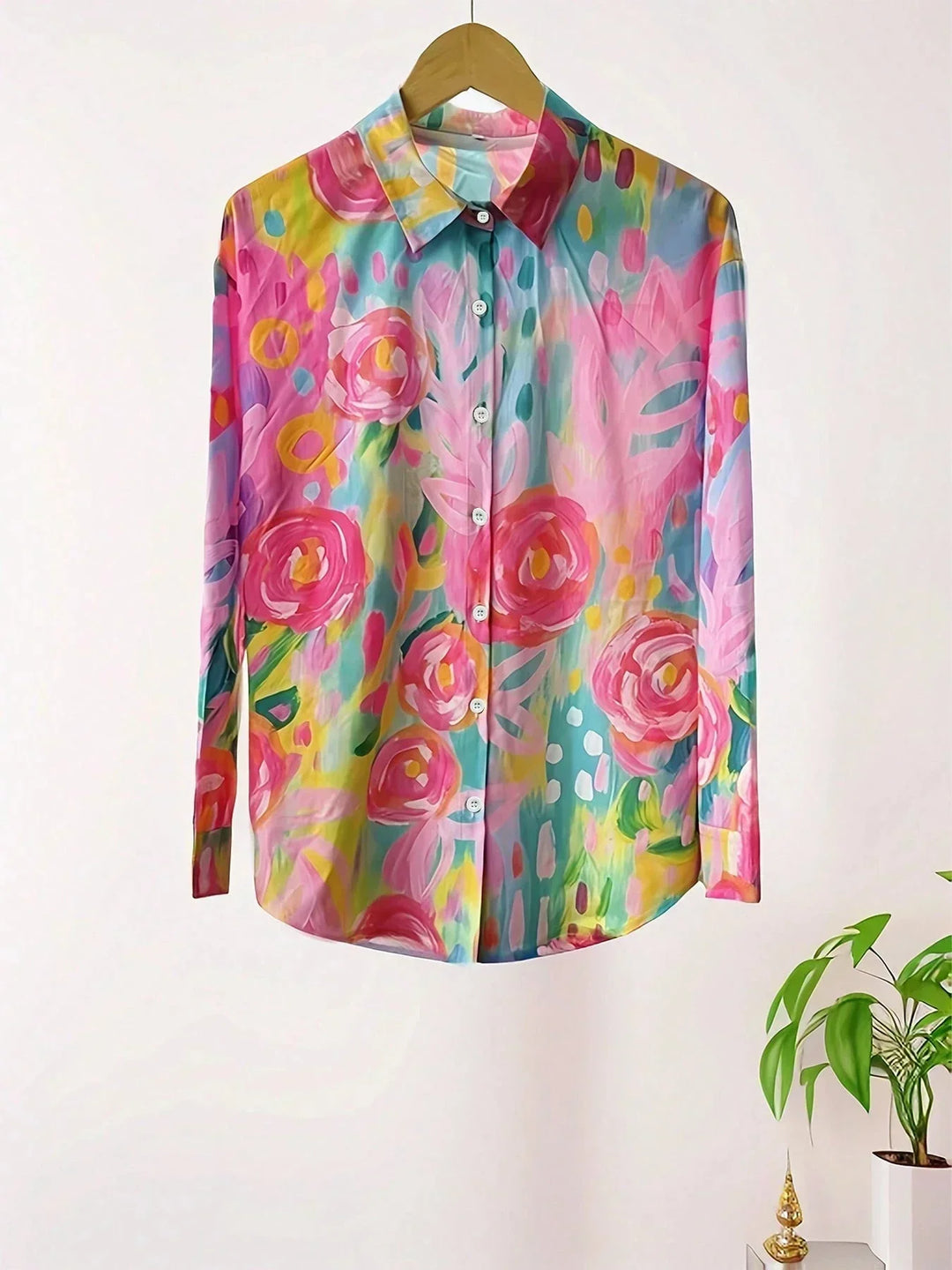Élianne™ — Blusa elegante de colores duraderos