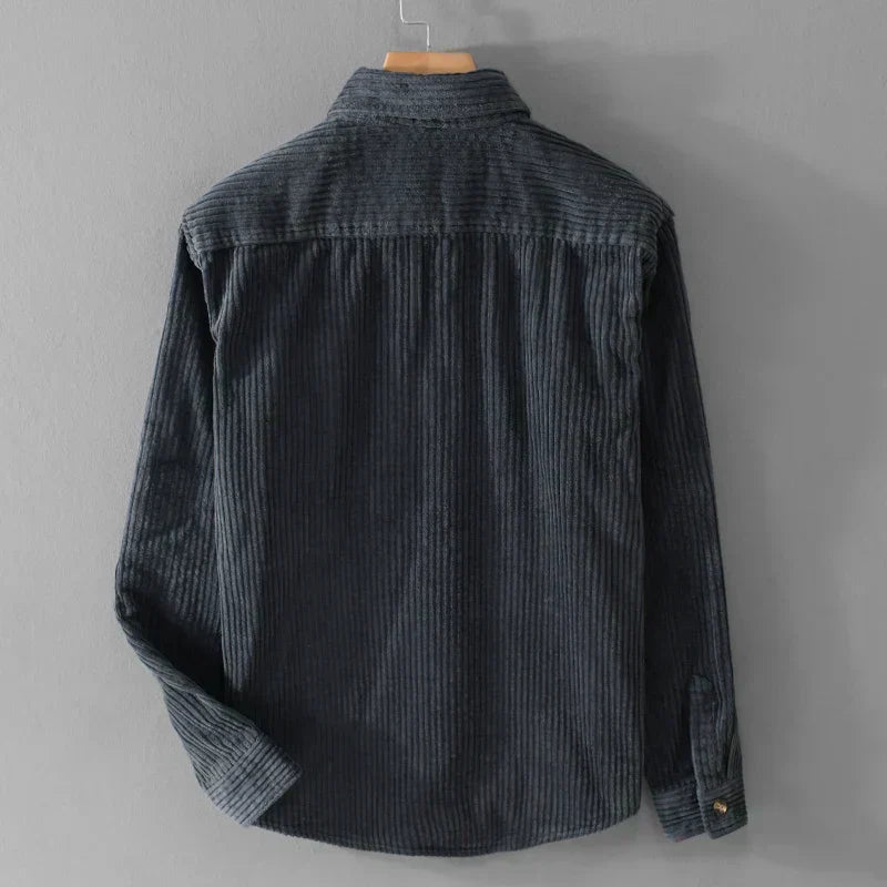 RAFAEL™ | Camisa de Terciopelo Corduroy Elegancia Atemporal