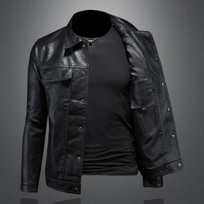 RIDER™ | Chaqueta de Cuero Espíritu Rebelde
