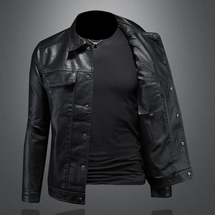 RIDER™ | Chaqueta de Cuero Espíritu Rebelde