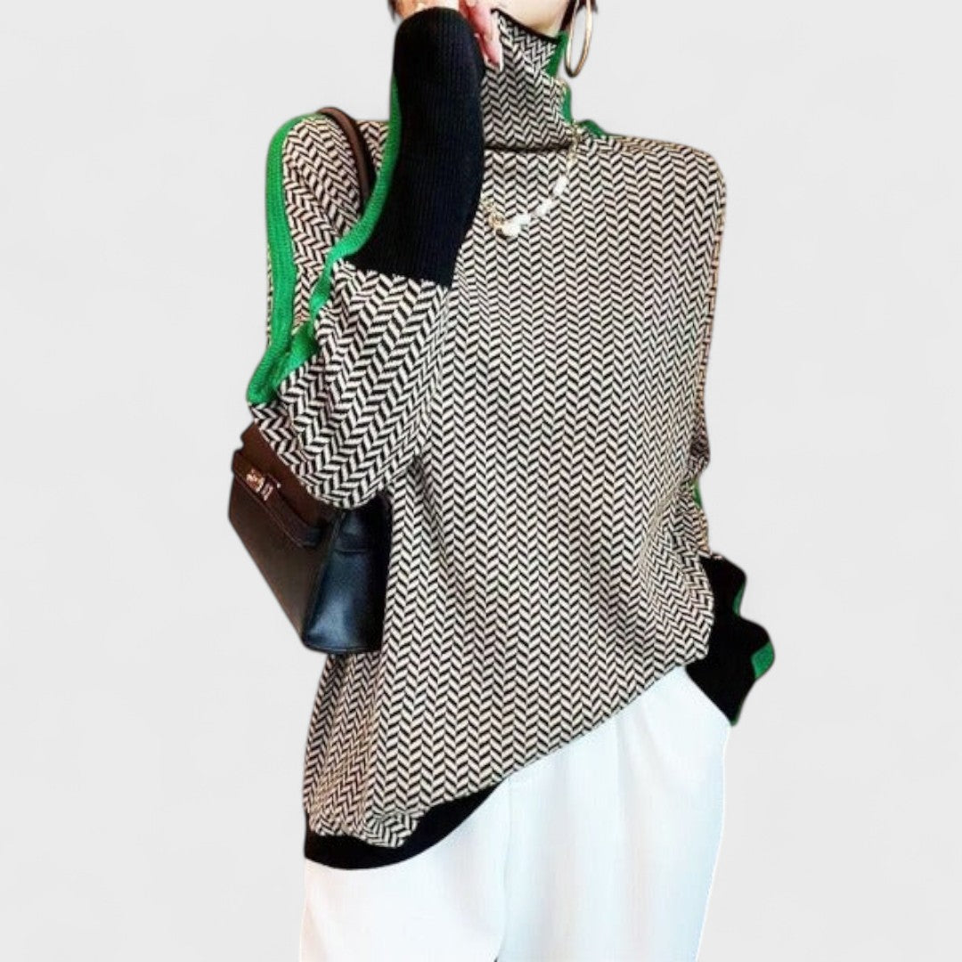 Eleanor - Suéter de cuello alto