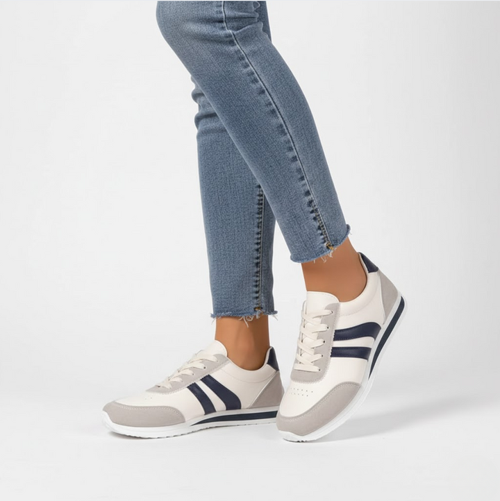 Lucienne™ — Zapatillas deportivas blancas elegantes y cómodas