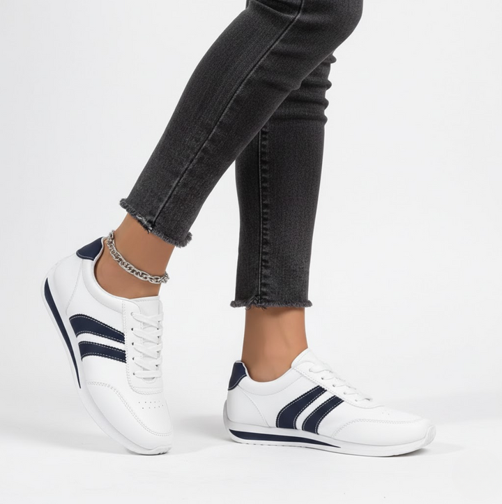 Lucienne™ — Zapatillas deportivas blancas elegantes y cómodas