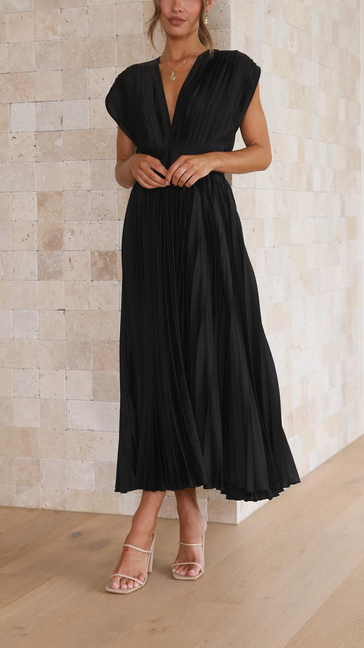 Isla | Vestido plisado elegante