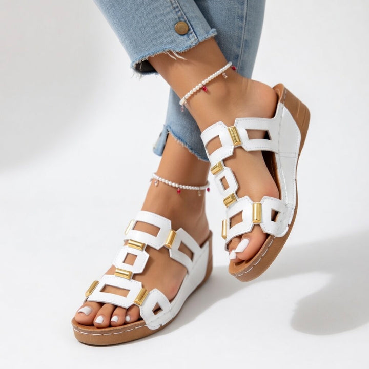 Soléna™ — Sandalias estivales elegantes cómodas ergonómicas