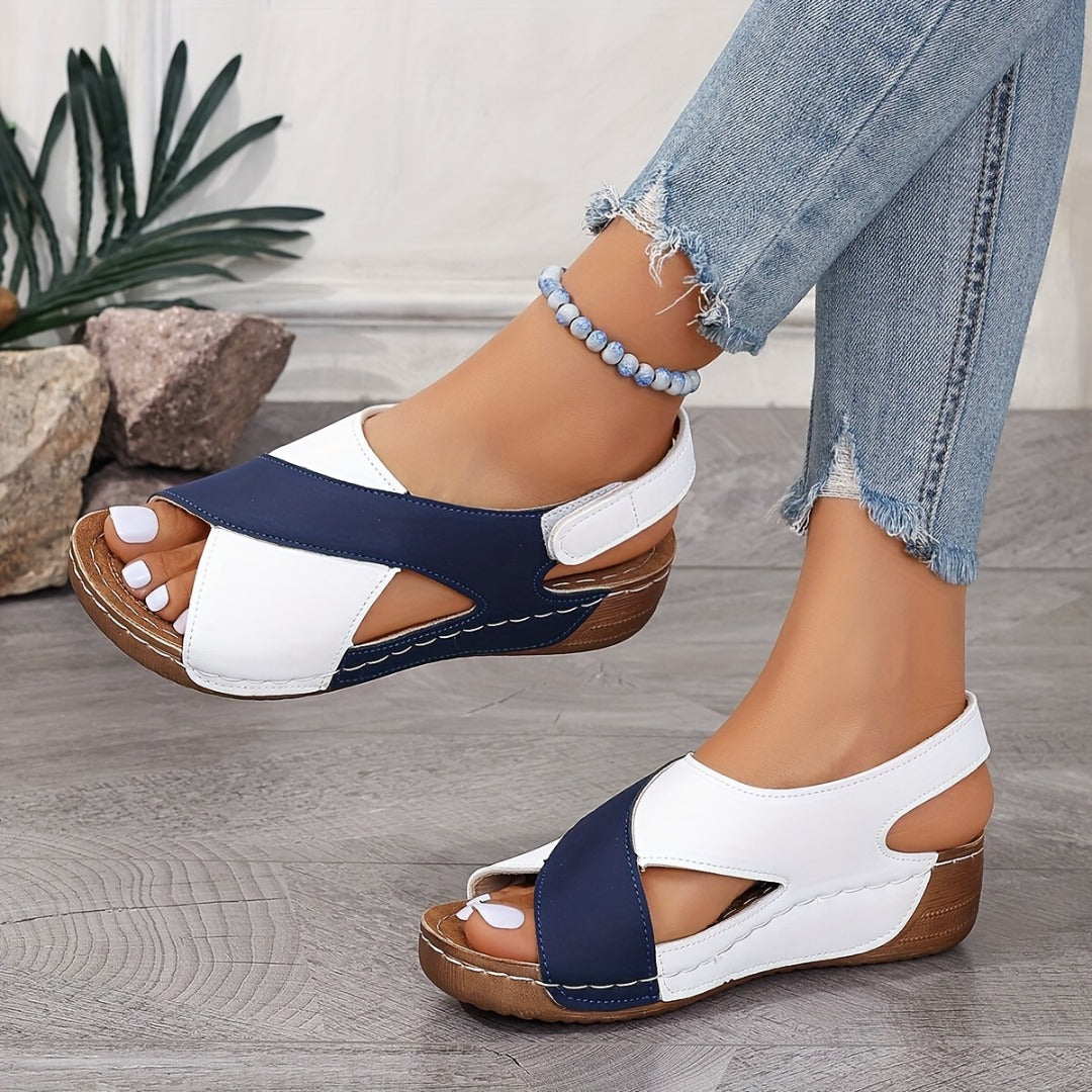 Livia™ — Sandalias ergonómicas de plataforma moderna