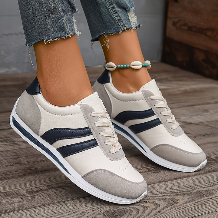 Lucienne™ — Zapatillas deportivas blancas elegantes y cómodas