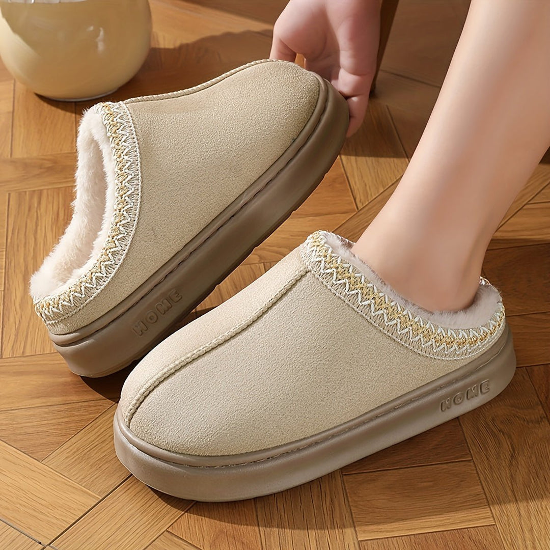 Clémence™ — Pantuflas invernales cálidas y cómodas