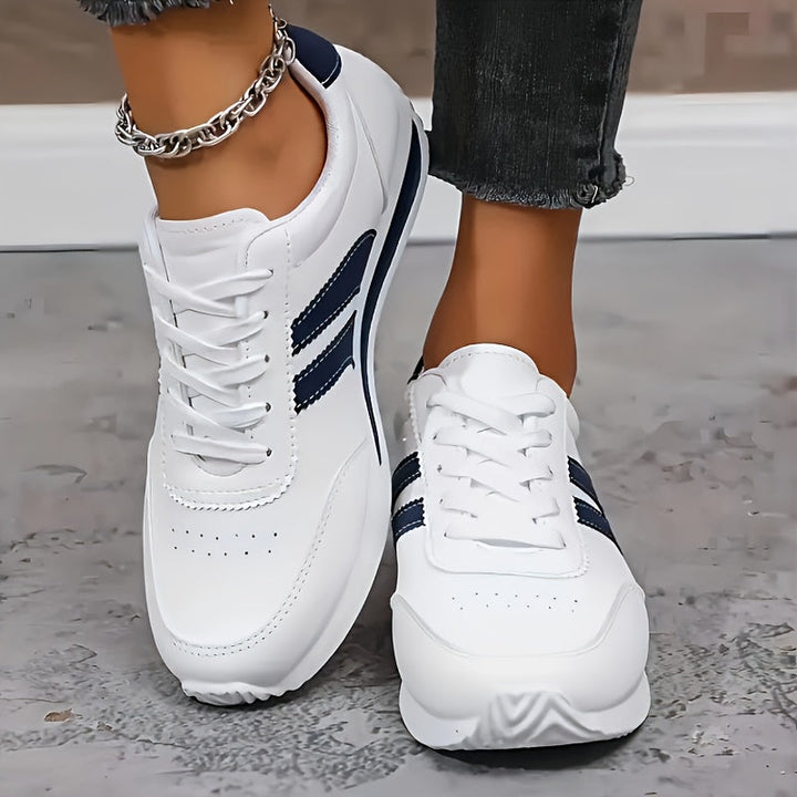 Lucienne™ — Zapatillas deportivas blancas elegantes y cómodas