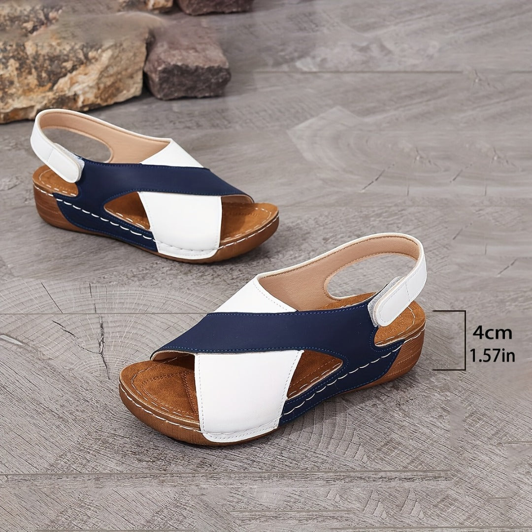Livia™ — Sandalias ergonómicas de plataforma moderna