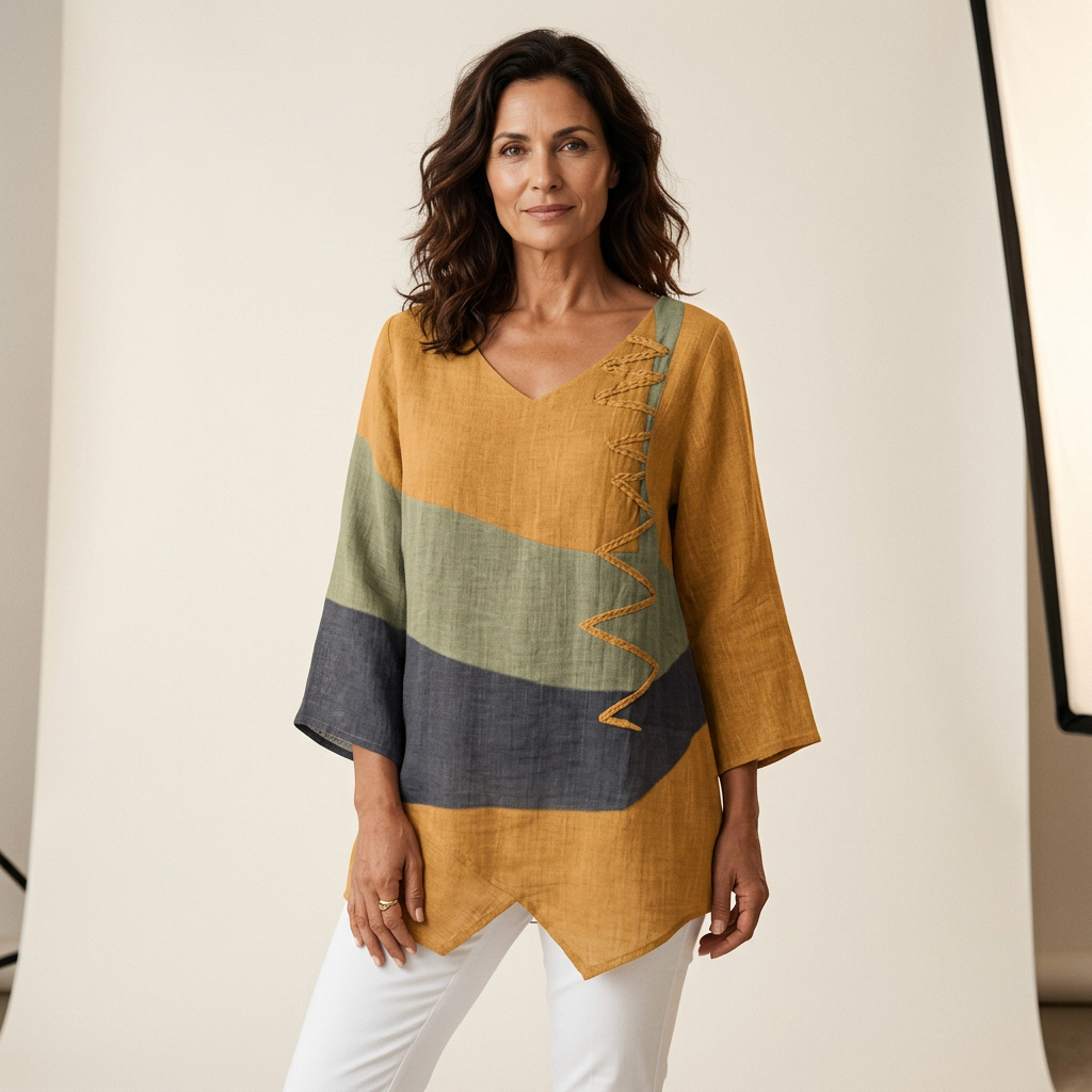 Mariana™  | Elegante Blusa Hecha a Mano