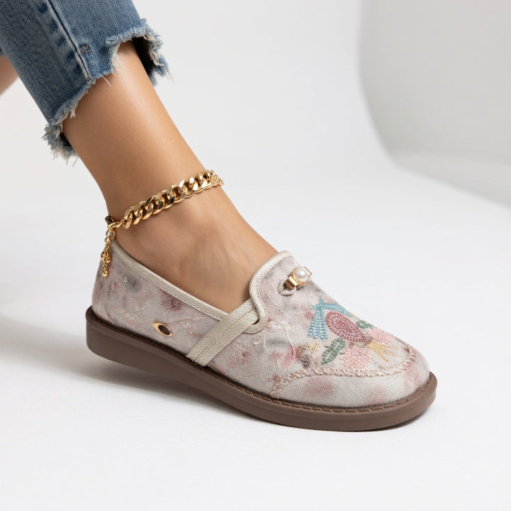 Mirelisse™ — Zapatillas bordadas elegantes cómodas ergonómicas