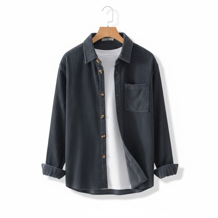 RAFAEL™ | Camisa de Terciopelo Corduroy Elegancia Atemporal