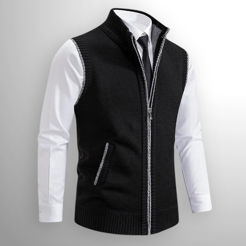Harlain™ – El chaleco con cremallera que combina elegancia y confort atemporal