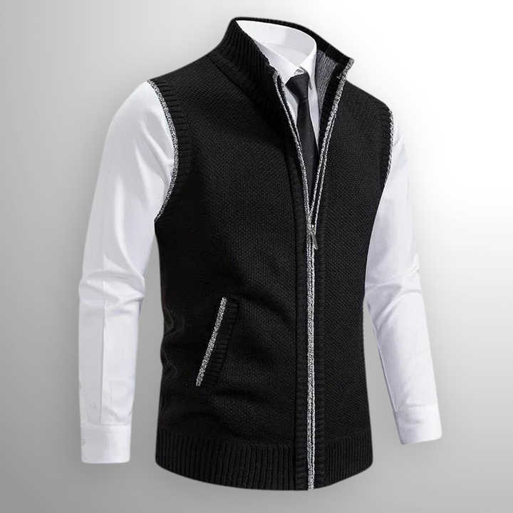 Harlain™ – El chaleco con cremallera que combina elegancia y confort atemporal