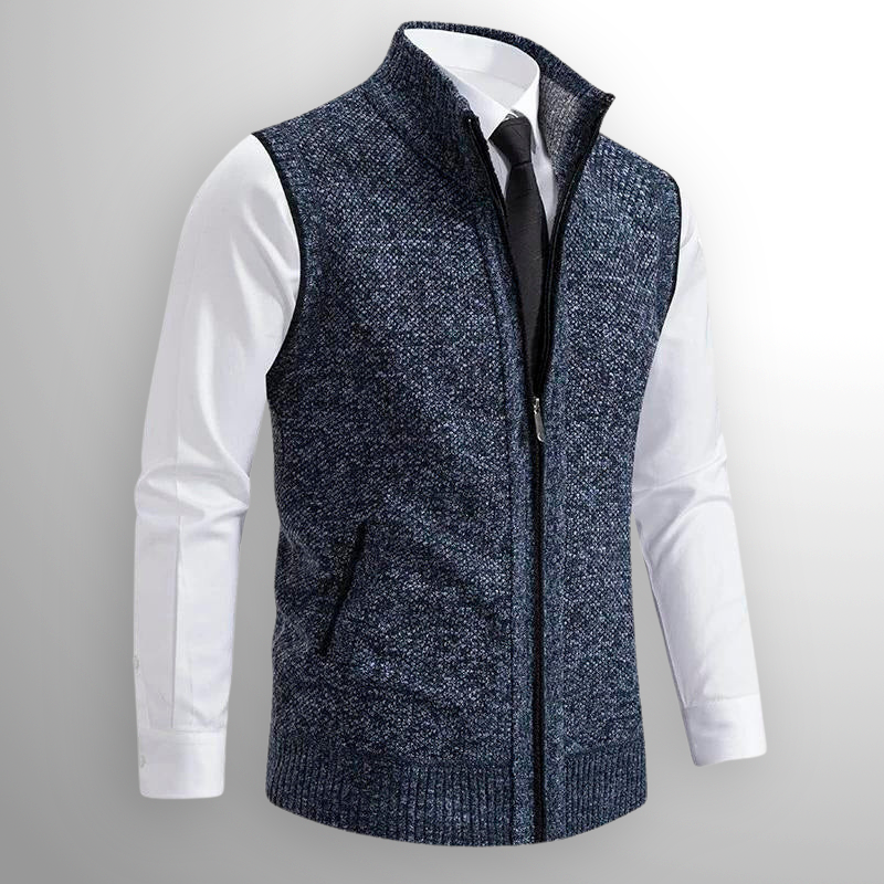 Harlain™ – El chaleco con cremallera que combina elegancia y confort atemporal