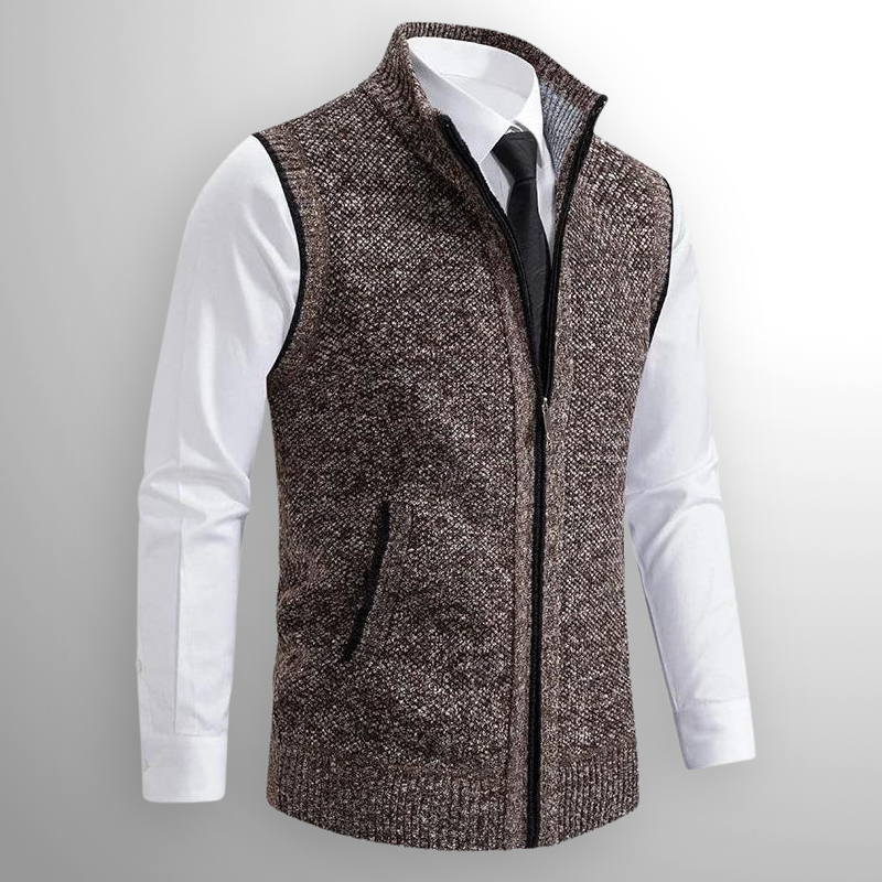 Harlain™ – El chaleco con cremallera que combina elegancia y confort atemporal